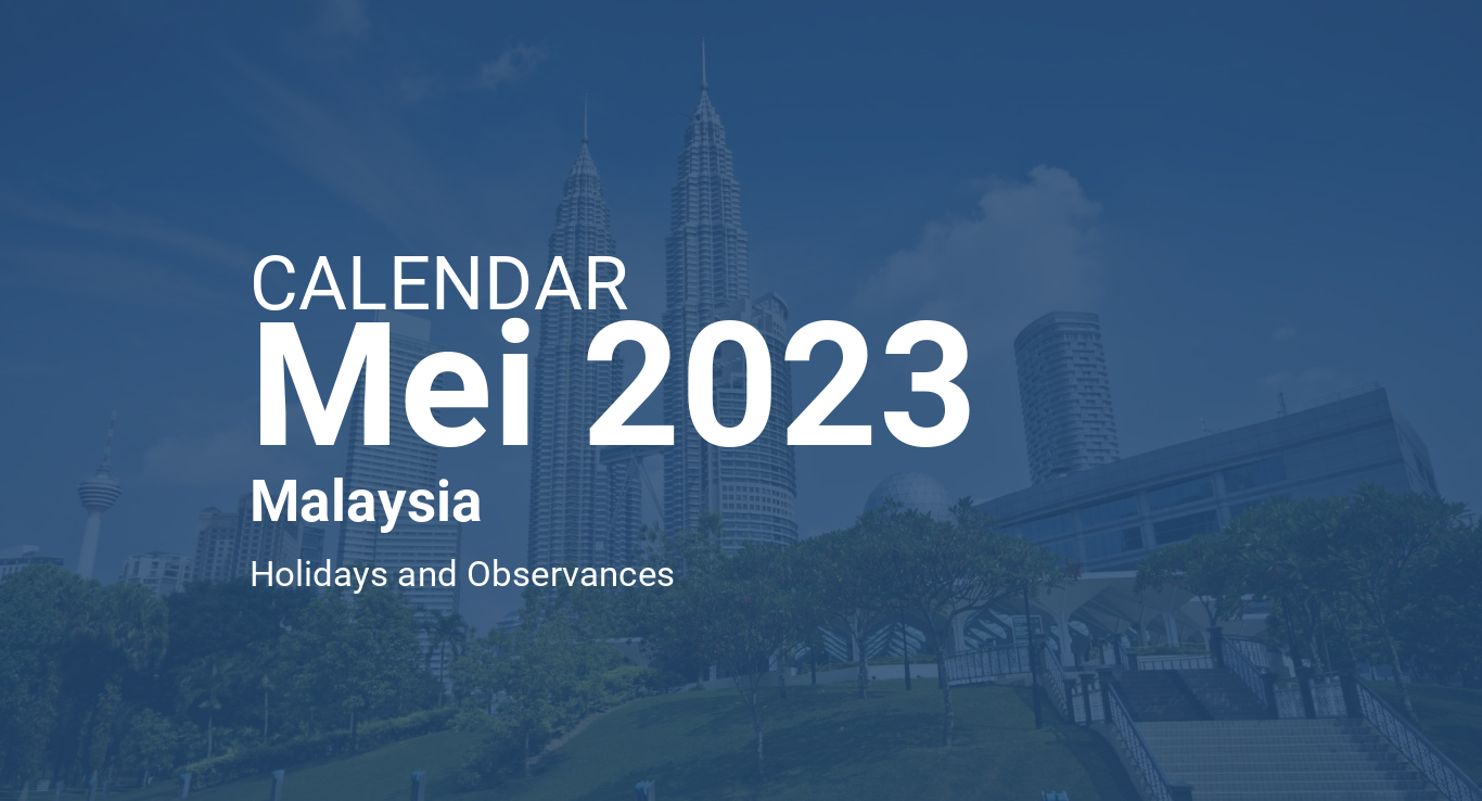 May 2023 Calendar Malaysia
